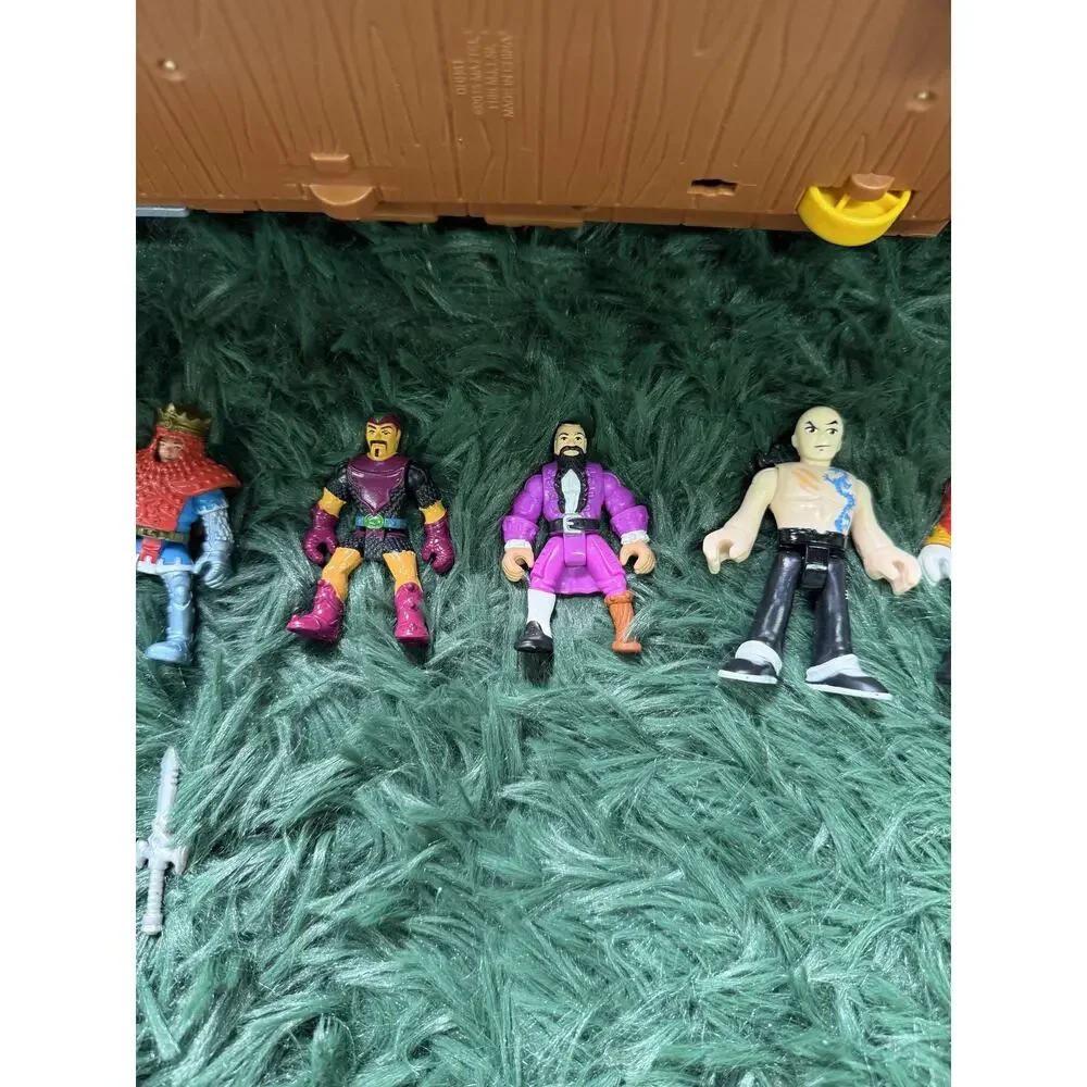 Imaginext Shark Pirate Ship Playset & 6 Action Figures Lot